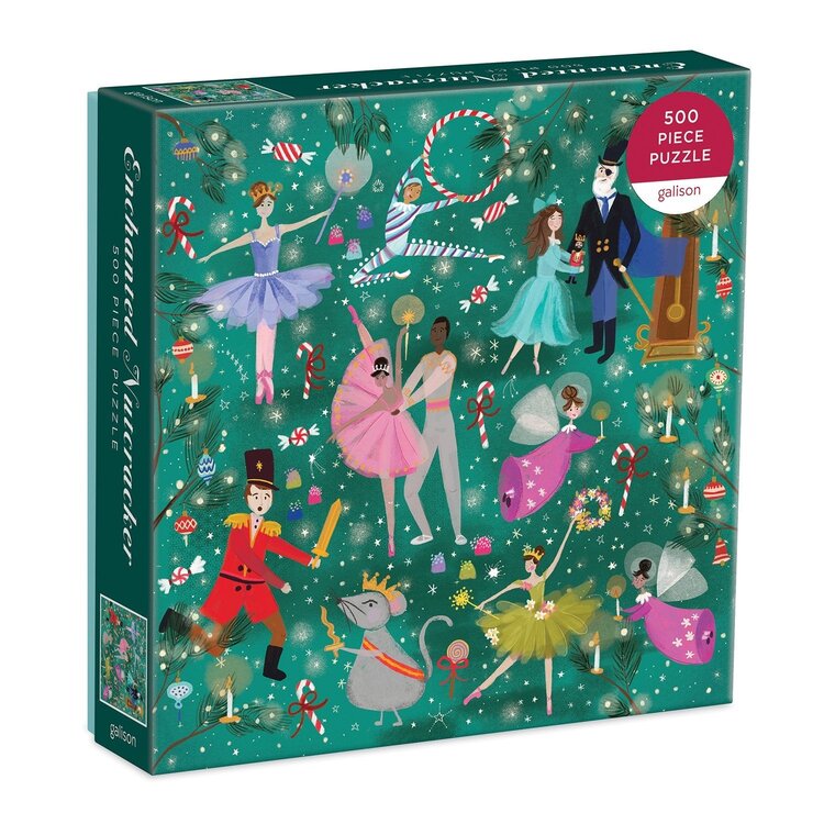 Chronicle Books Enchanted Nutcracker 500pc puzzle