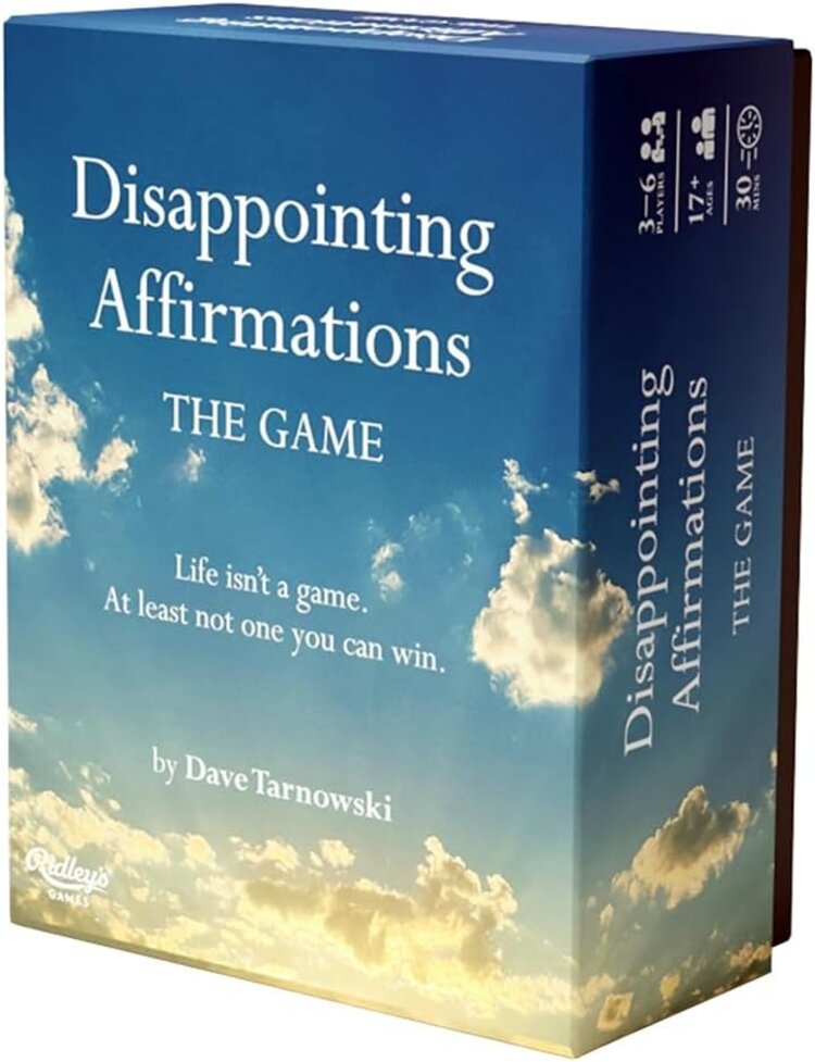 Chronicle Books Disappointing Affirmations Deck