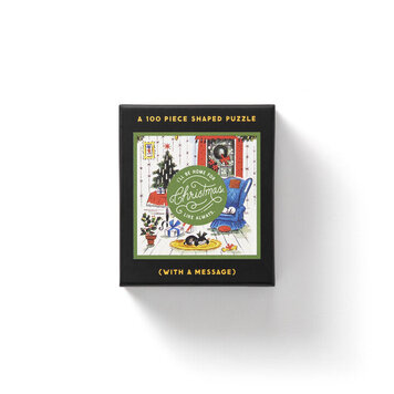 Chronicle Books Home For Christmas 100pc Mini Puzzle