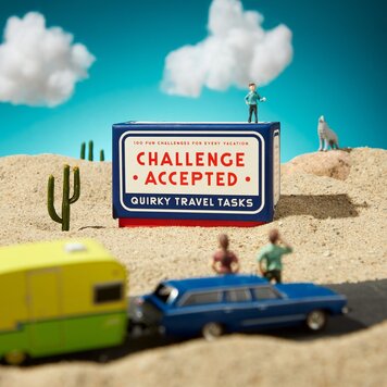 Chronicle Books Challenge Accepted Travel Tasks Card Deck