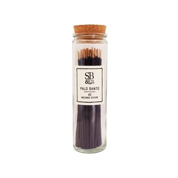 Sugarboo Incense in Glass Jar - Palo Santo