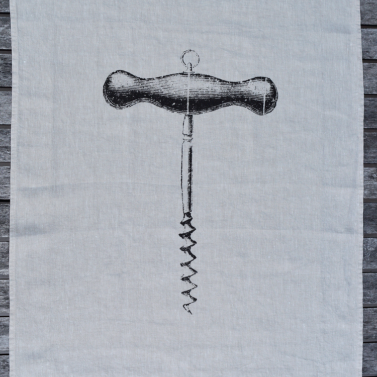 Linen Tea Towel / Wines