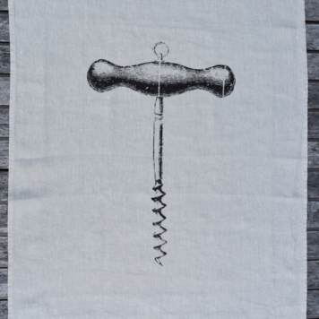 Linen Tea Towel / Cheeses