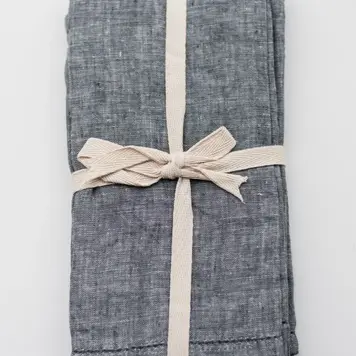 Linen Kitchen Towel | Chambray/Denim