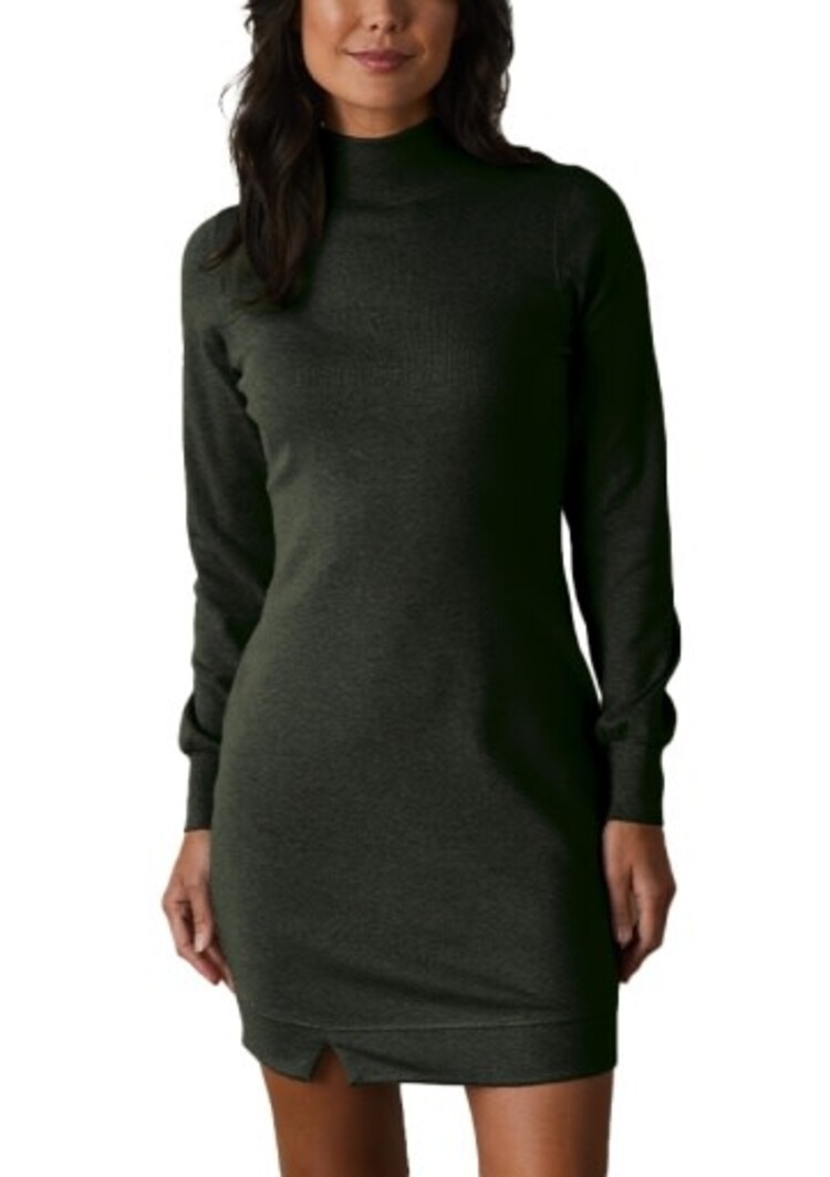 The Normal Brand PUREMESO MOCK NECK DRESS