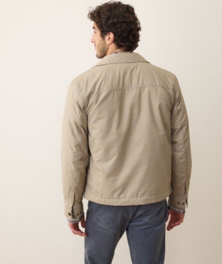 Marine Layer Reynolds Dry Wax Trucker Jacket