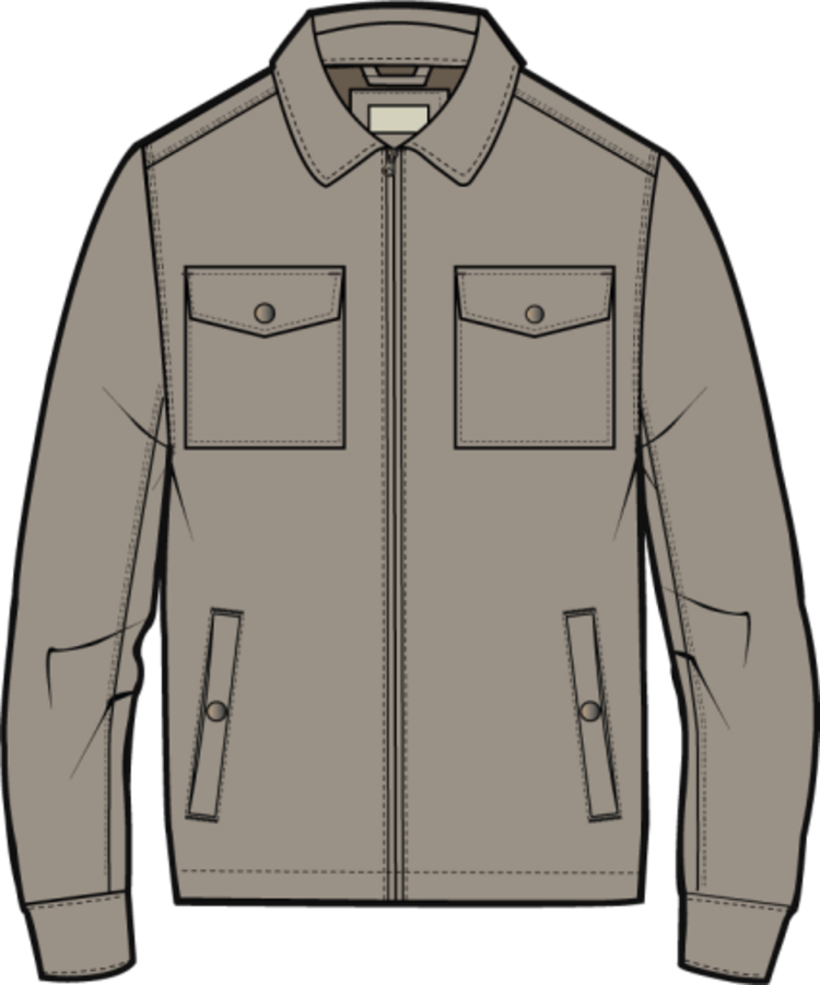 Marine Layer Reynolds Dry Wax Trucker Jacket