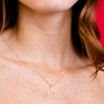 ABLE initial necklace