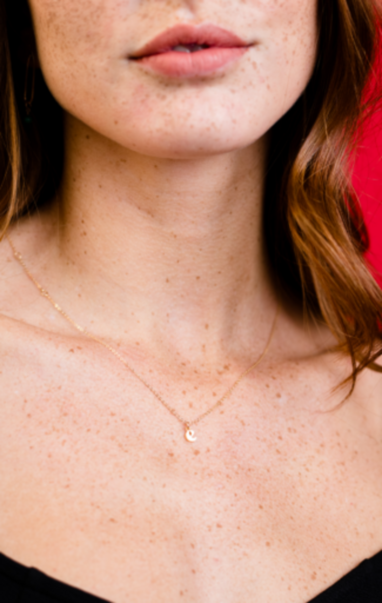 ABLE initial necklace