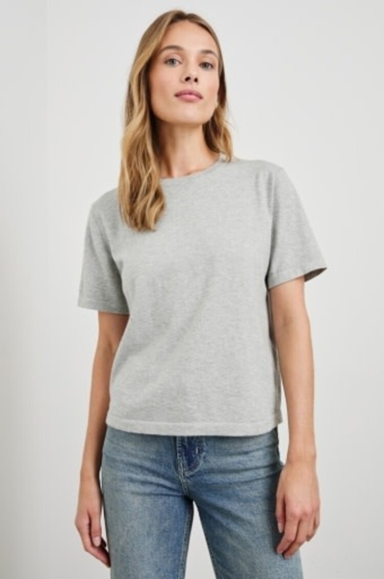 RAILS COTTON CASHMERE SHORT SLEEVE TEE