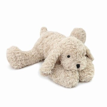 PUPPY PLUSH RATTLE /TAN