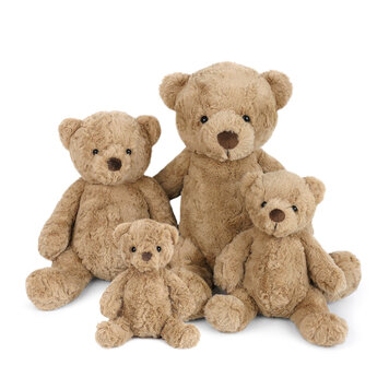 HUGGIE BEAR PLUSH RATTLE