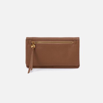 Hobo Bags LUMEN CONTINENTAL TIMBER BROWN
