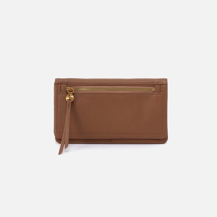 Hobo Bags LUMEN CONTINENTAL TIMBER BROWN