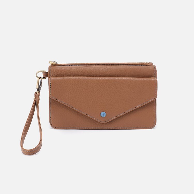 Hobo Bags GOLDIE WRISTLET BROWN SUGAR