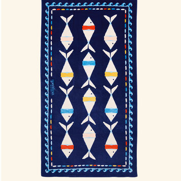Beach Towel Flagler Resort Fish