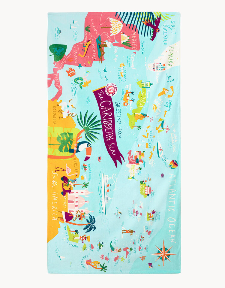 Beach Towel Overboard