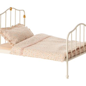 Maileg Vintage bed, Mouse - Off white