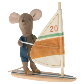 Maileg Beach Mice / Surfer little brother