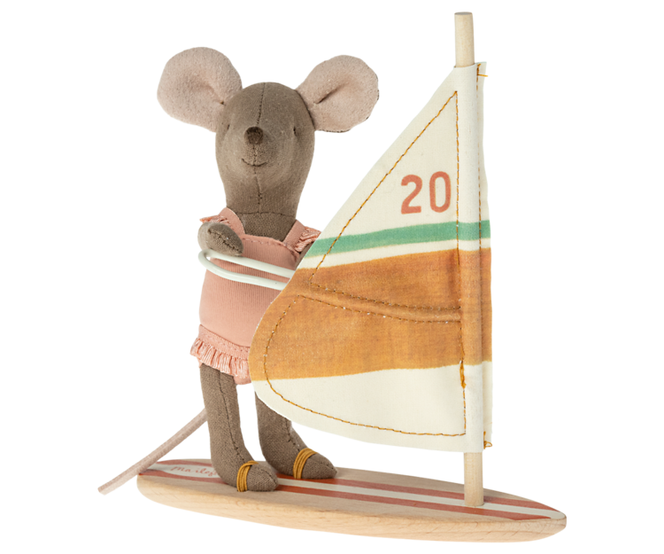 Maileg Beach Mice / Surfer little sister