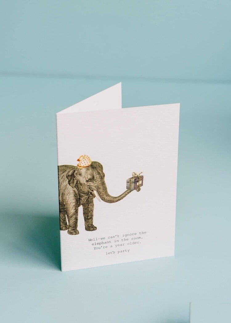 Margot Elena Margot Elena Card - Elephant in the Room