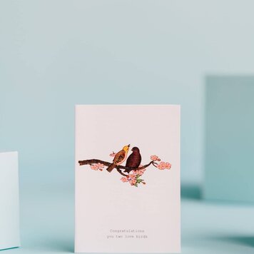 Margot Elena Margot Elena Card - Love Birds