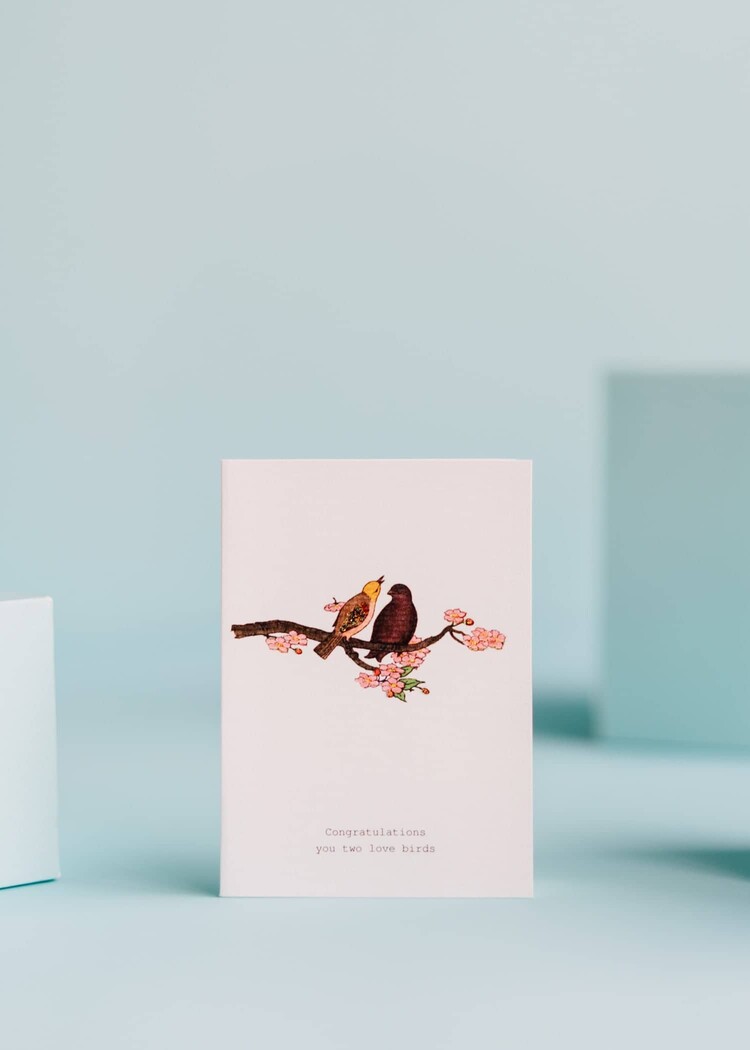 Margot Elena Margot Elena Card - Love Birds