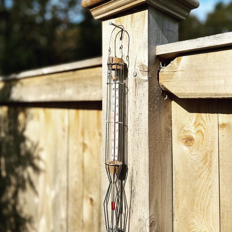 Stainless Steel Cage Thermometer