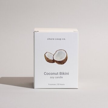 Shore Soap Co. Tumbler Candle / Coconut Bikini