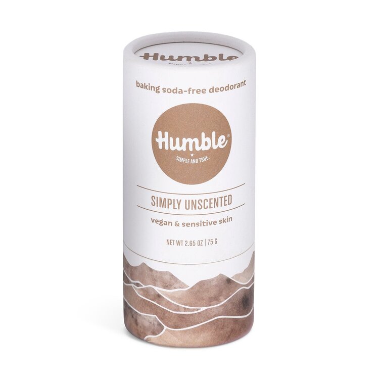 Simply Unscented Vegan & Sensitive Travel Deodorant