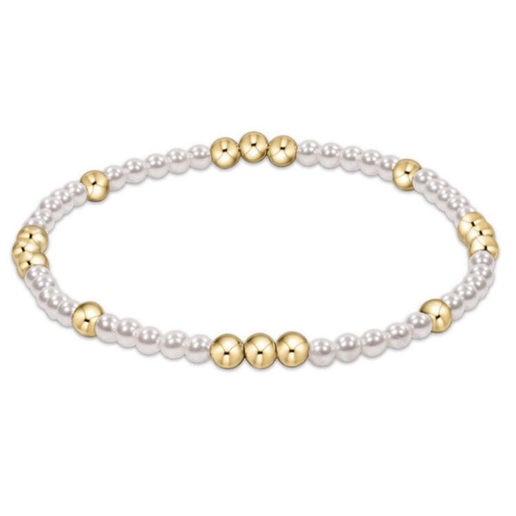 eNewton Worthy Pearl 3mm Bracelet