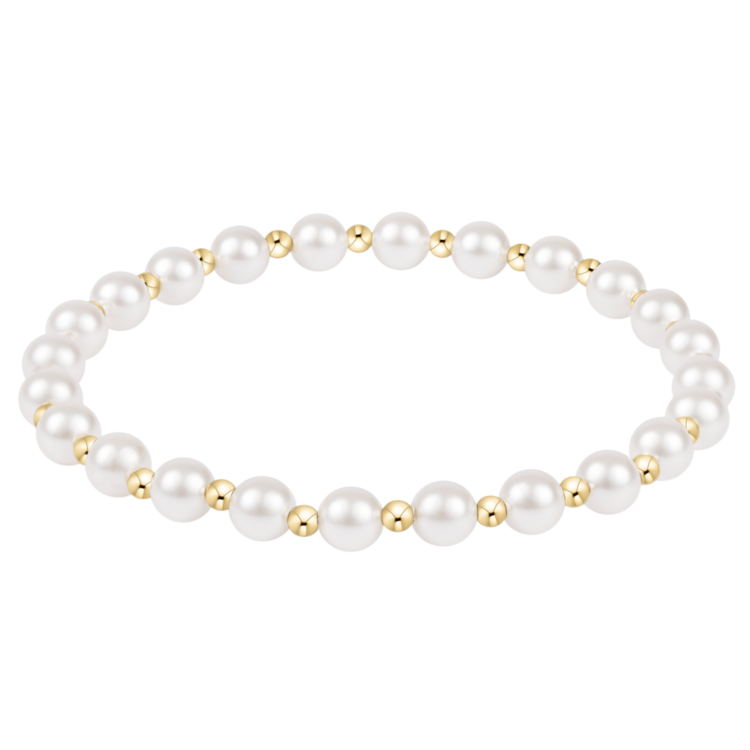 eNewton Grateful Pearl 5mm Bracelet
