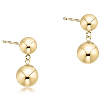 eNewton Classic 10mm Ball Drop Stud - Gold