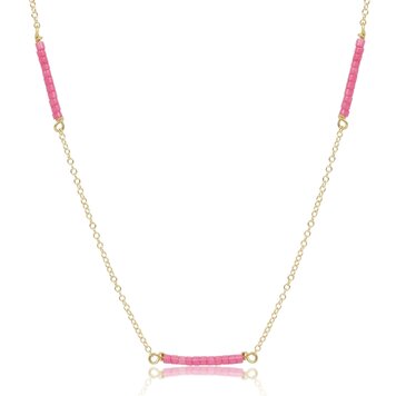 eNewton 15" Choker Simplicity Chain Gold - Hope Bliss - Bubblegum