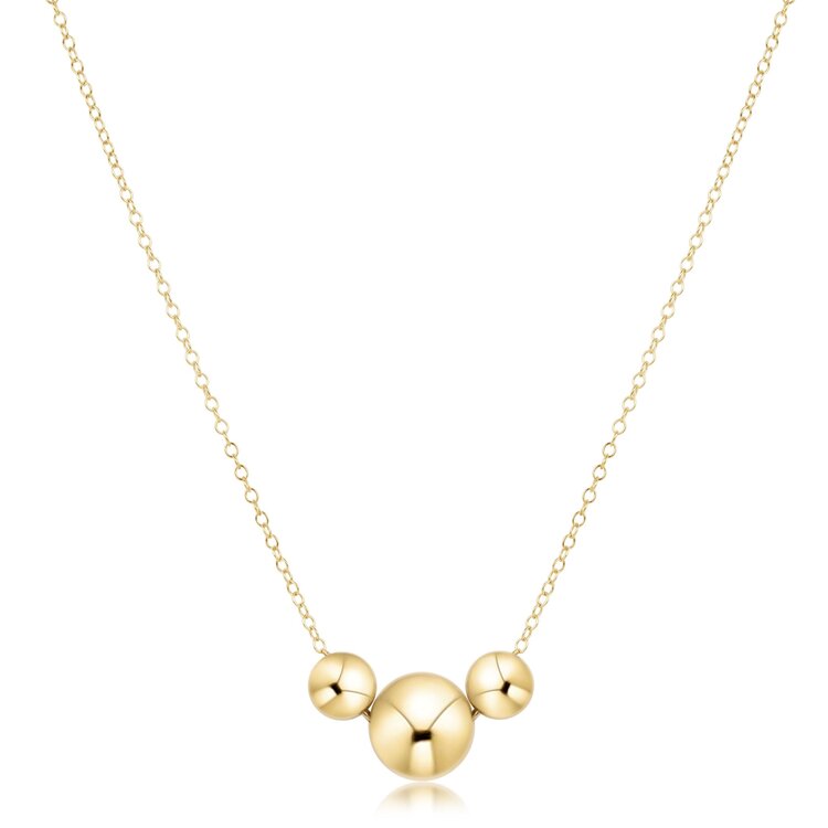 eNewton 16" Necklace Gold - Purpose Gold