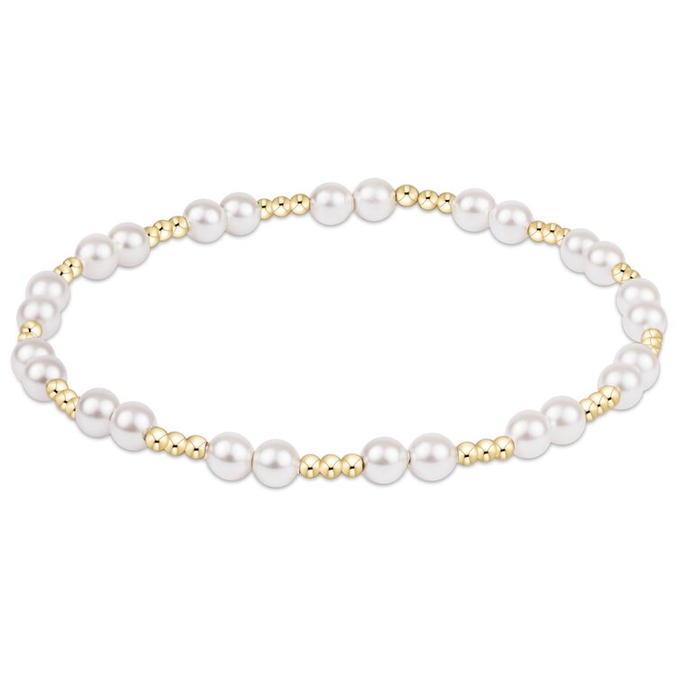 eNewton Together Pearl 4mm Bracelet