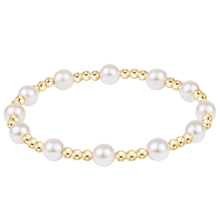 eNewton Sincerity Pearl 6mm Bracelet