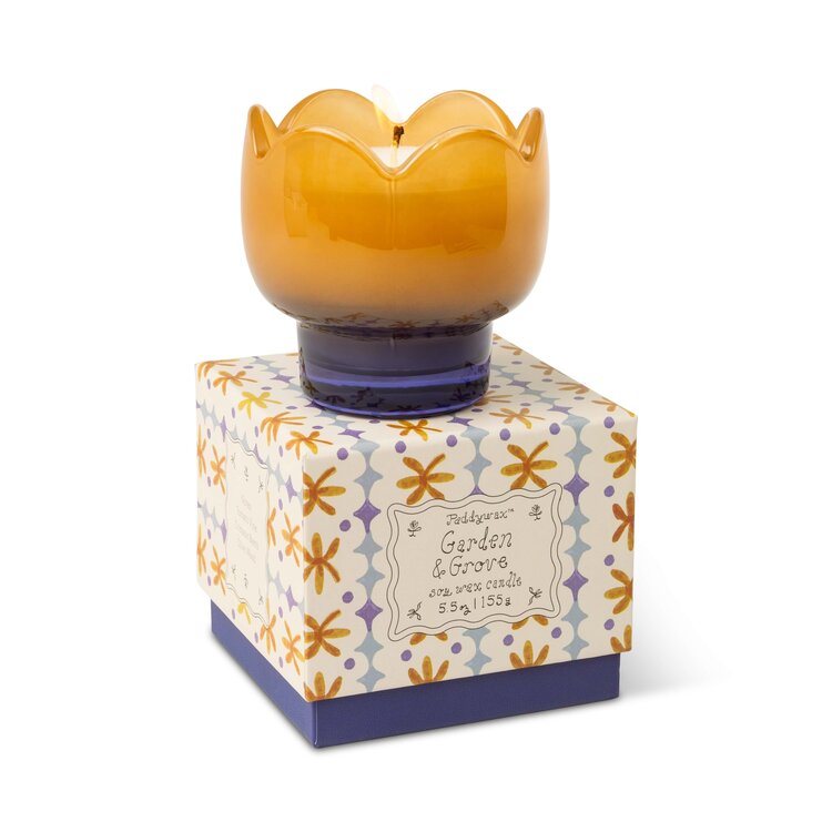 Paddywax Tulip 5.5 oz Glass - Garden & Grove