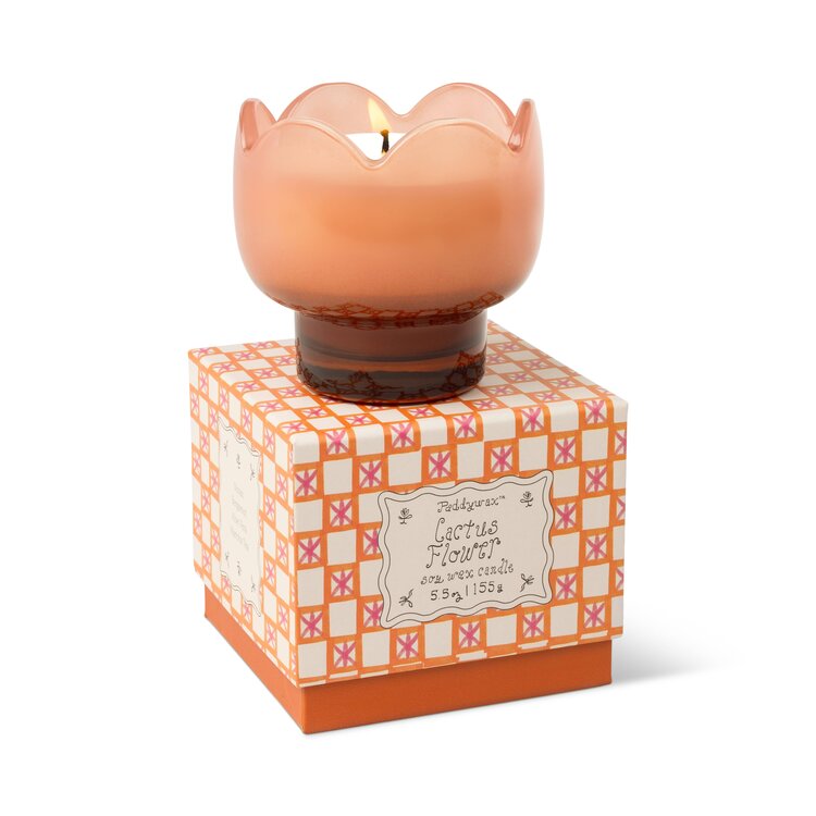 Paddywax Tulip 5.5 oz Glass - Cactus Flower