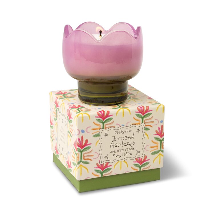 Paddywax Tulip 5.5 oz Glass - Bronzed Gardenia