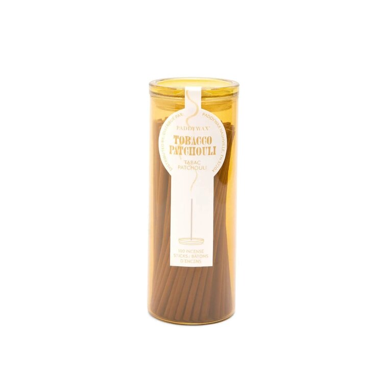 Paddywax Incense 100 Sticks - Tobacco Patchouli