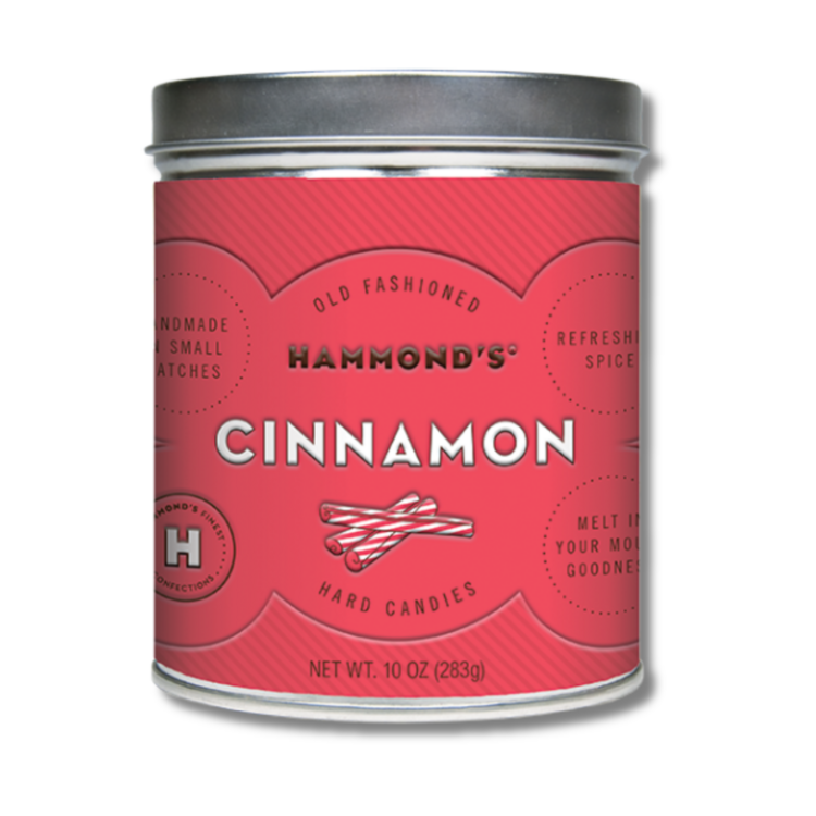Hammond's Candies Cinnamon Drops Tin