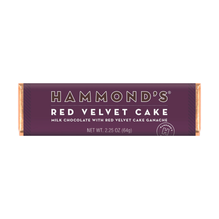 Hammond's Candies Candy Bar Red Velvet Cake