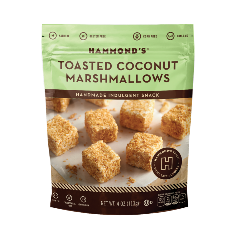Hammond's Candies Marsh Nat Tstd Coconut
