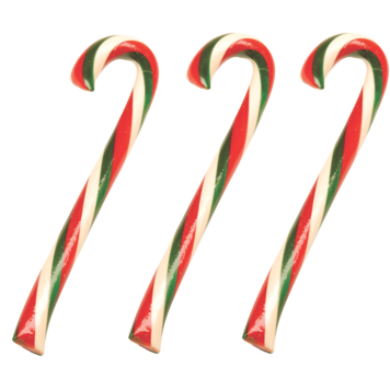 Hammond's Candies Large Candy Cane - Cherry