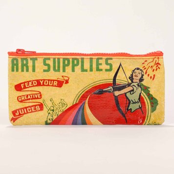 ART SUPPLIES PENCIL CASE