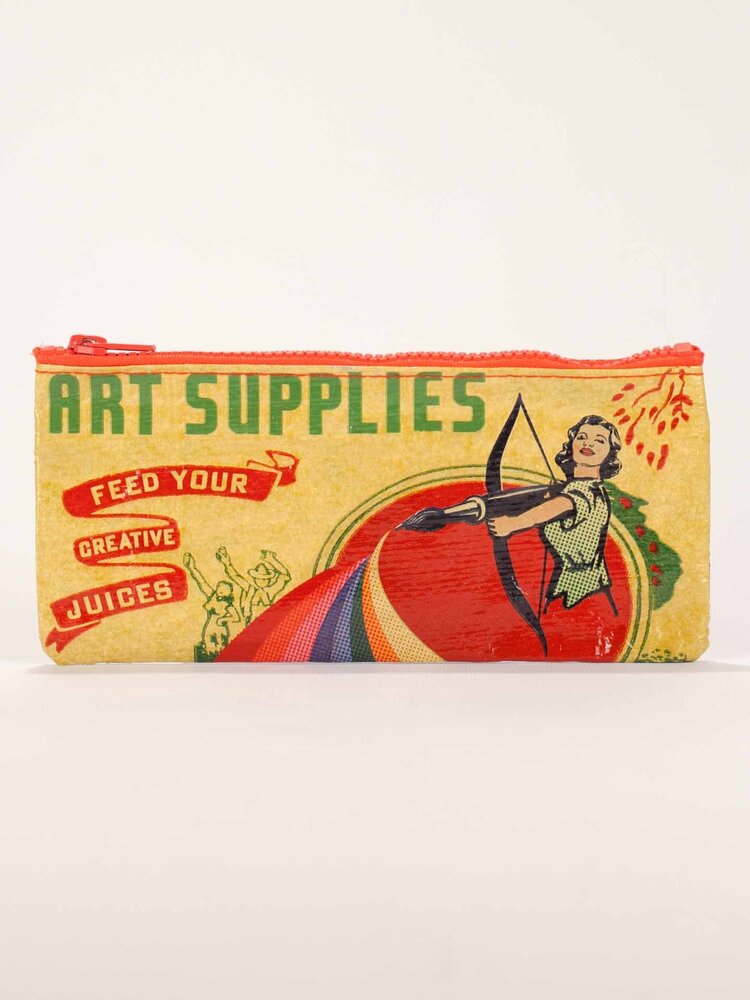 ART SUPPLIES PENCIL CASE