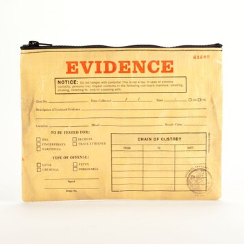 Evidence Zipper Pouch