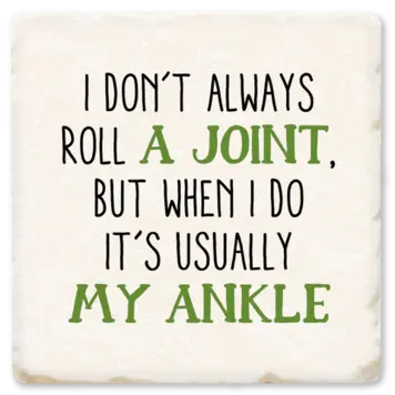 Roll A Joint Drink Coaster