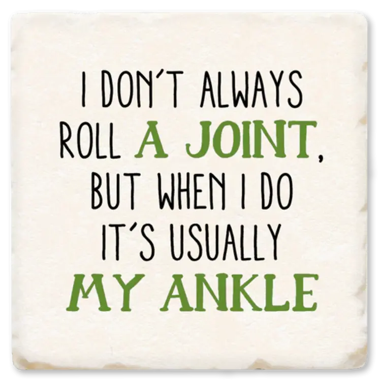 Roll A Joint Drink Coaster